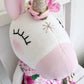 Unicorn Doll, Unicorn Fabric Doll, Textile Unicorn