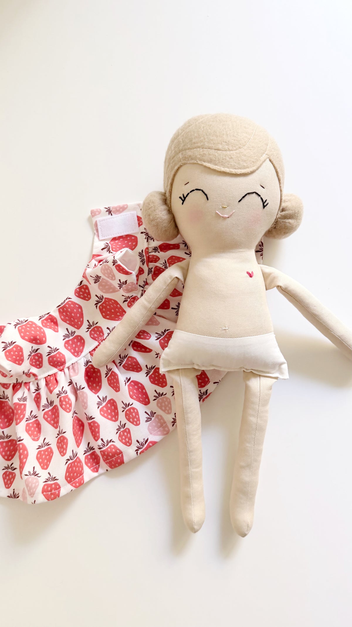 Heirloom doll, handmade doll, Look a like Doll, Modern Rag Doll