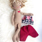 Boy Doll, gender neutral doll, cloth doll