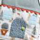 Travel Dollhouse, Camping Fabric Dollhouse