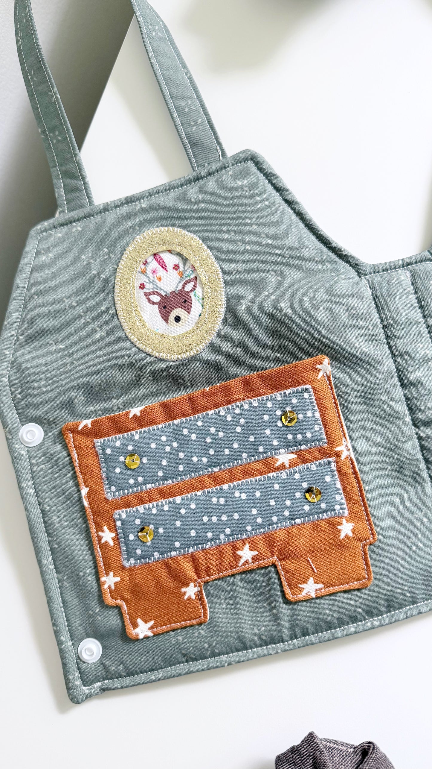 Travel Dollhouse, Camping Fabric Dollhouse