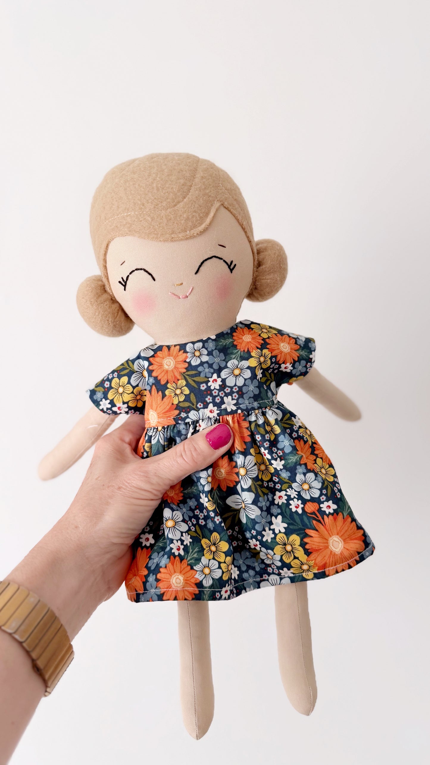 Heirloom doll, handmade doll