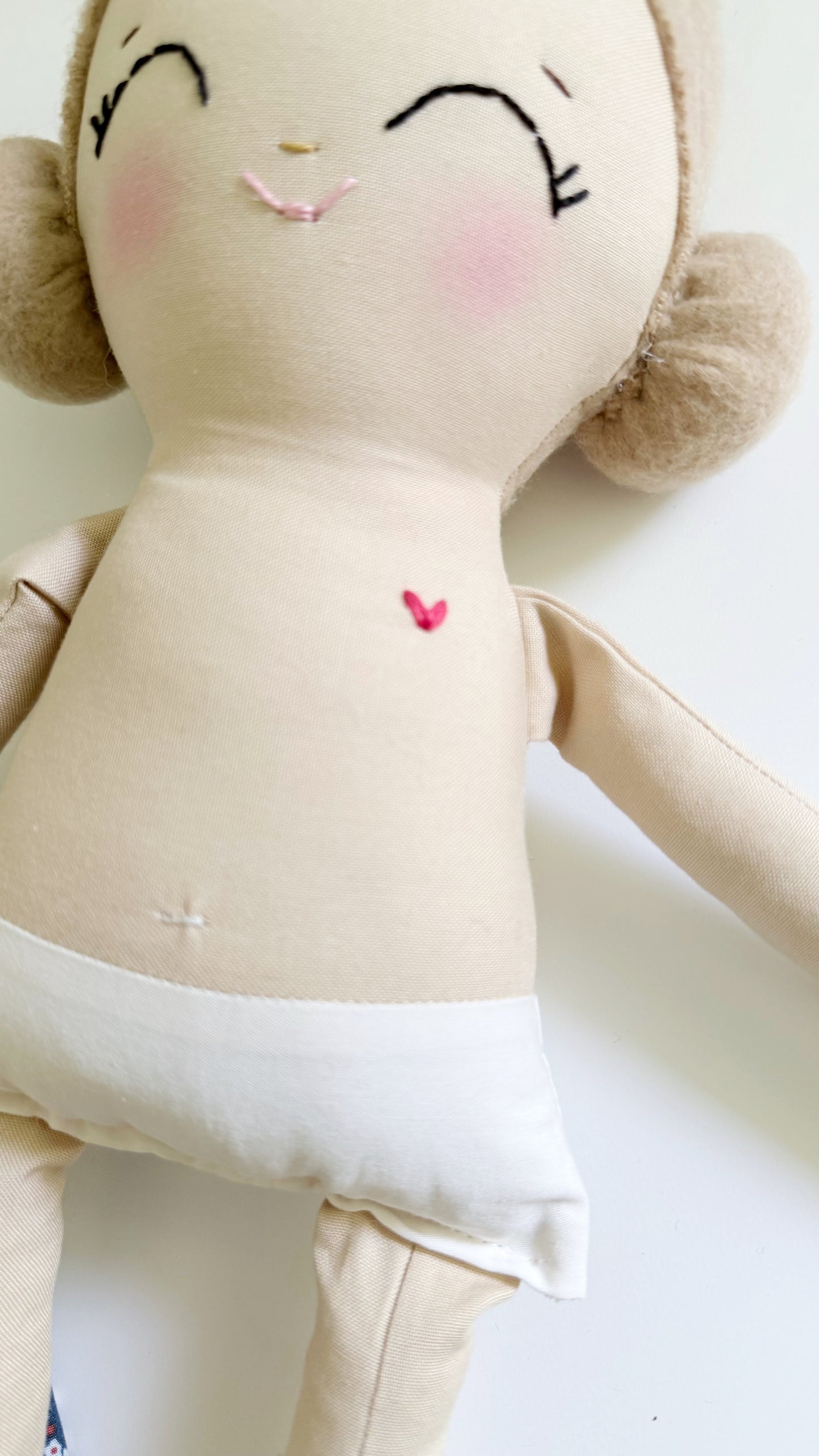 Heirloom doll, handmade doll