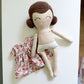Heirloom doll, handmade doll