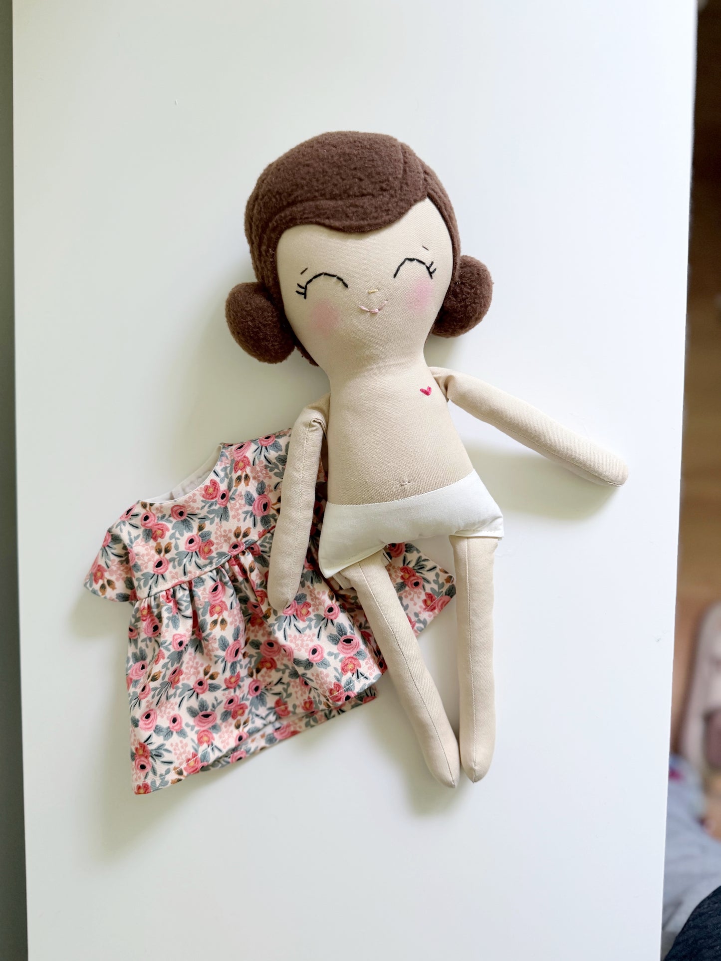 Heirloom doll, handmade doll