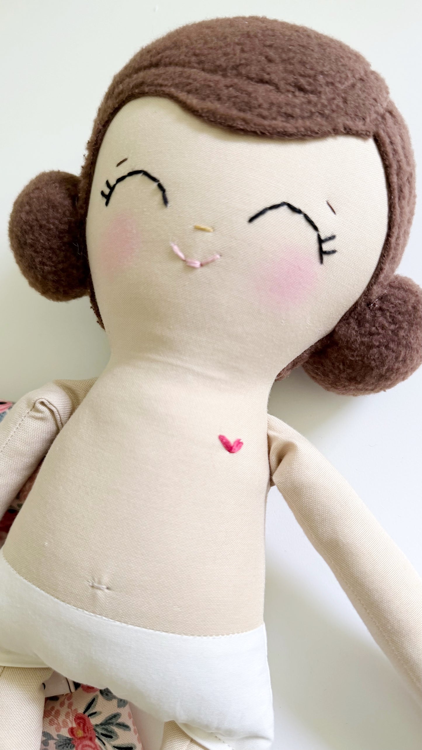 Heirloom doll, handmade doll