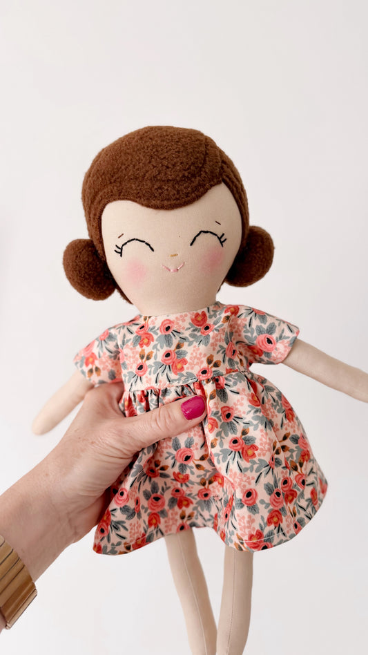 Heirloom doll, handmade doll