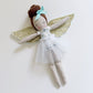 White Fairy Doll, Pocket Doll, Fairies