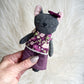 Mini Cat, Cat doll, dollhouse doll