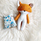 Mini Fox, Mini Doll, Fox Doll, Dollhouse Doll