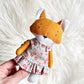 Mini Fox, Fox Doll, Dollhouse Doll