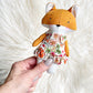 Mini Fox, Fox Doll, Dollhouse Doll