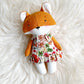 Mini Fox, Fox Doll, Dollhouse Doll
