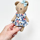 Mini Bear Doll, Bear Doll, Dollhouse Doll