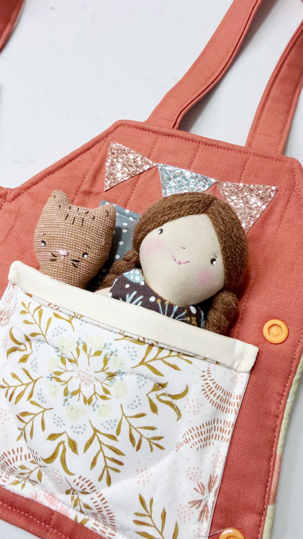 Travel Dollhouse, Fabric Dollhouse, Quiet Book
