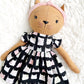 cat doll, cloth cat