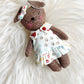 Pocket Dog, Dog Doll, Puppy doll, Pocket Animal, Easter gift, Handmade Doll