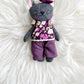 Pocket Cat, Cat Doll, Kitty doll, Pocket Animal, Easter gift, Handmade Doll