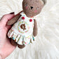 Bear Doll, Pocket Bear, Animal Doll, Pocket Animal, Easter gift